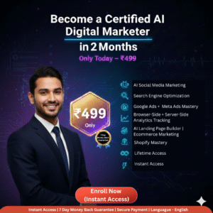 AI Digital Marketing Mastery Program (Lifetime Access)